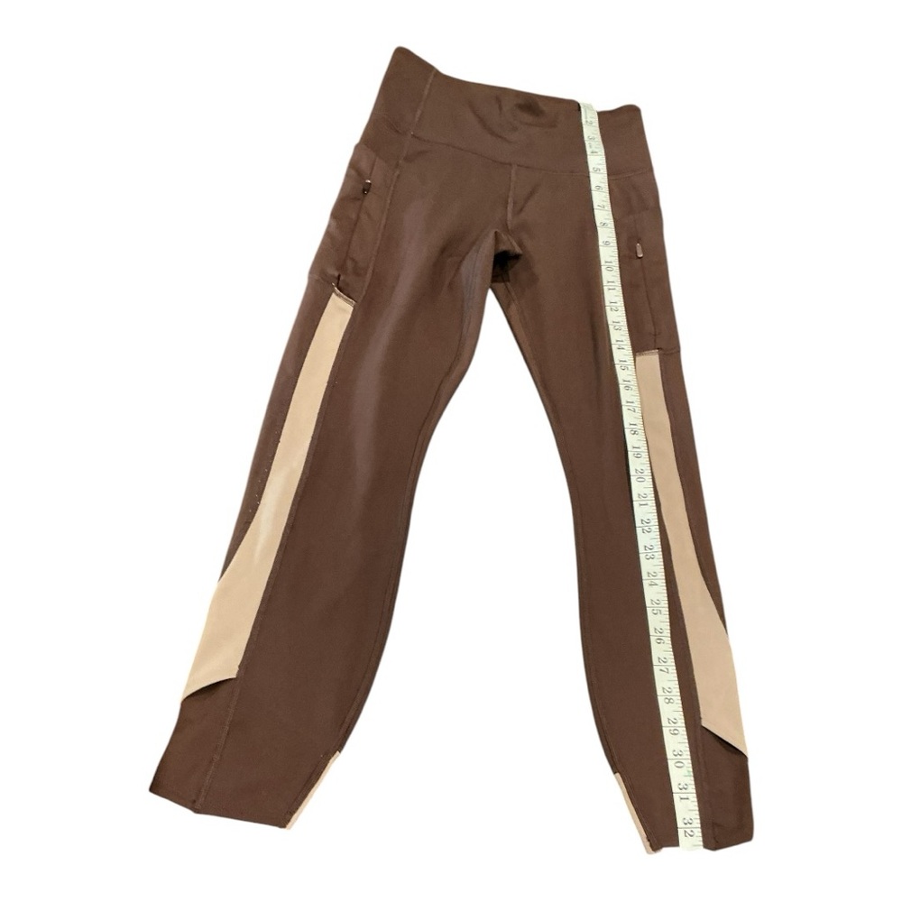 Athleta Ultimate Stash Craft Tight Leggings S Brown/Beige Size S - Picture 5 of 7